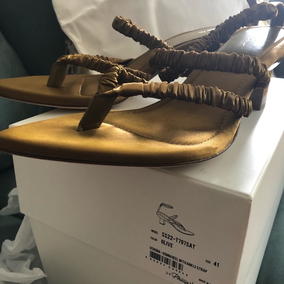 Phillip Lim Verona Satin Sandal - Picture 3 of 9